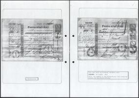 John Off (Dánia): Postautalványok Magyarországon 1868-1876 &amp; Az 1871-es levelezőlapok, 1996-...