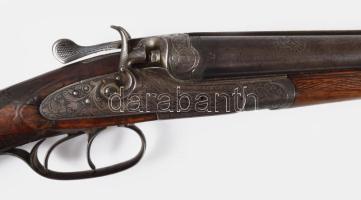 Prima Flussstahl Krupp Essen vadászfegyver. XIX. sz. vége, hatástalanított, igazolással. Jelzett. vé...