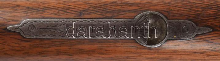 Prima Flussstahl Krupp Essen vadászfegyver. XIX. sz. vége, hatástalanított, igazolással. Jelzett. vé...