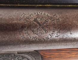 Prima Flussstahl Krupp Essen vadászfegyver. XIX. sz. vége, hatástalanított, igazolással. Jelzett. vé...