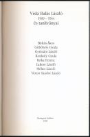 Viski Balás László és tanítványai '95. március-április. Bp., Budapest Galéria. Kiadói papírköté...