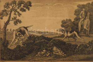 cca XVIII. sz. második fele, "The Pointers and Hare" (angol vadászjelenet), James Seymour ...