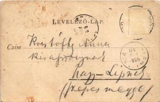 1900 Lónyabánya, Lovinobana; vasútállomás, templom és Erzsébet liget, posta, Körjegyző és anyakönyvv...