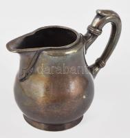 Ercuis ezüstözött alpakka tejkiöntő, jelzett 10 cm