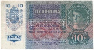 1915. 10K "1141 213965" T:F szép papír Adamo K11