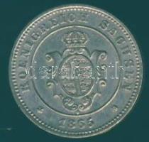 Német Államok / Sachsen 1865B "Johann" Ag T:2