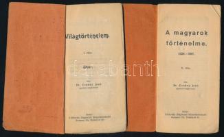Apró Könyvtár 2 db - Csuday Jenő: A magyarok történelme. 1526-1867. + Csuday Jenő: Világtörténelem. ...