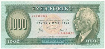 1983. 1000Ft "A 64630052" T:F, szép papír Adamo F44