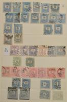 Érintetlen hagyaték: legalább 2.000 db főleg Krajcáros, kevesebb Turul, pár Réznyomat bélyeg, 4 db k...