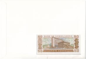 Sierra Leone 1984. 50c felbélyegzett borítékban, bélyegzéssel T:UNC
Sierra Leone 1984. 50 Cents in ...