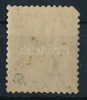 1899 24kr 12 : 11 3/4 fogazással POSTATISZTA!!! Barna foltok elől és hátul, a bal felső sarokfog hiá...