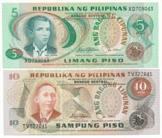 Fülöp-szigetek DN(1981-1984) 5P + 10P T:AU,XF
Philippines ND(1981-1984) 5 Piso + 10 Piso C:AU,XF
K...