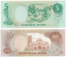 Fülöp-szigetek DN(1981-1984) 5P + 10P T:AU,XF
Philippines ND(1981-1984) 5 Piso + 10 Piso C:AU,XF
K...
