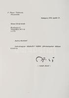 1985-1995 Antall József (1932-1993) történész, politikus által Dienes István (1929-1995) régész, muz...