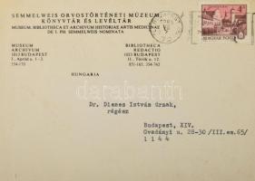 1985-1995 Antall József (1932-1993) történész, politikus által Dienes István (1929-1995) régész, muz...