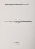 Imre Mihály: A retorikai műveltség szerepe Szenci Molnár Albert szótárszerzői munkásságában. DEDIKÁLT! Különlenyomat a Studia Litteraria XXXVI. kötetéből. Debrecen, 1998, KLTE,50-83 p. Papírkötés.