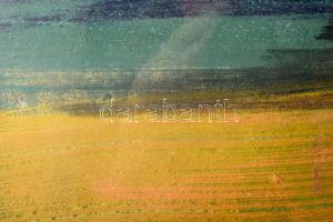 Ezüst György (1935-2017): Lovasok. Vegyes technika, papír. Jelzett. Hátoldalán Képcsarnok Vállalat c...