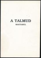 A Talmud magyarul. Ford.: Luzsénszky Adolf. California, é.n., Somerset Publications, 175+(1) p. Kiadói papírkötés.