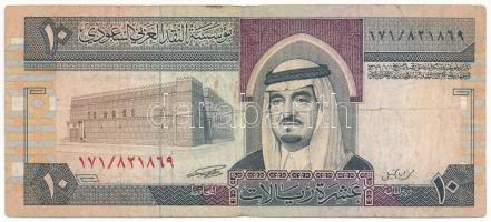 Szaúd-Arábia DN(1983) 10R "Fahd bin Abdulaziz" T:VG, tűlyuk
Saudi Arabia ND(1983) 10 Riel...