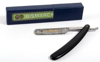 Borotva, dobozban, kinyitva: 24 cm