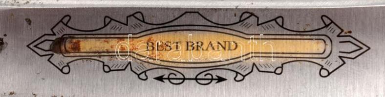 Borotva, dobozban, kinyitva: 24 cm