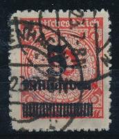 Deutsches Reich 1923 Forgalmi bélyeg Infla Berlin vizsgálójellel Mi 334 B (Mi EUR 240.-)