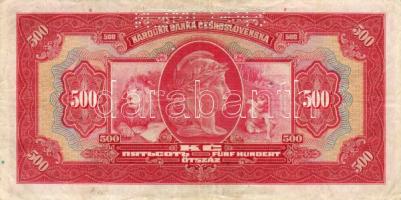 Csehszlovákia 1929 500K "specimen" T:I