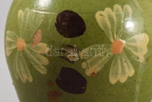 Szilke. Alföld, cca 20. sz.eleje, mázátrepedéssel, m: 15,5 cm