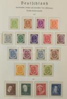 NSZK 1949-1975 Szép falcmentes Leuchtturm albumban kifogástalan komplett postatiszta gyűjtemény (Mi ...