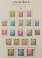 NSZK 1949-1975 Szép falcmentes Leuchtturm albumban kifogástalan komplett postatiszta gyűjtemény (Mi ...