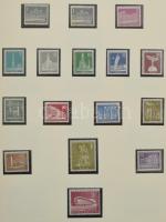 Nyugat-Berlin 1950-1990 Falcmentes Leuchtturm albumban postatiszta gyűjtemény, szép minőségben (Mi E...