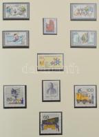 Nyugat-Berlin 1950-1990 Falcmentes Leuchtturm albumban postatiszta gyűjtemény, szép minőségben (Mi E...