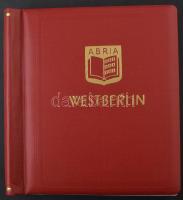 Nyugat-Berlin 1950-1990 Falcmentes Leuchtturm albumban postatiszta gyűjtemény, szép minőségben (Mi E...