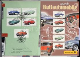 NSZK szép modern FDC-k az euró korszakból, 22 lapos nagy levél berakóban