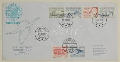 Leuchtturm gyűrűs berakó "Nagy utazások", hajó motívum küldemények, német nyelvű leírásokkal