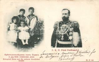 Ferdinand I of Bulgaria and his children