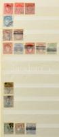 Spanyol rendező + európai országok kisebb értékű bélyegei 24 lapos A4-es berakóban