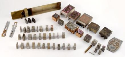 Doboznyi nyomódúc betűkészlet.