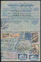 1920 Utánvétes csomagszállító az utánvételi lappal 9K bérmentesítéssel