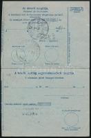 1920 Utánvétes csomagszállító az utánvételi lappal 9K bérmentesítéssel