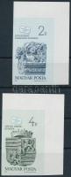 1987 Bélyegnap (60.) ívsarki vágott sor