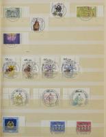 NSZK összeállítás az 1983-1988 közötti időszakból, benne mind Nyugat-Berlin elsőnapi bélyegzésekkel,...