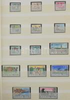 Kenya 1963-tól postatiszta és pecsételt párhuzamos gyűjtemény 24 lapos A4-es berakóban