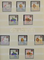 Kenya 1963-tól postatiszta és pecsételt párhuzamos gyűjtemény 24 lapos A4-es berakóban