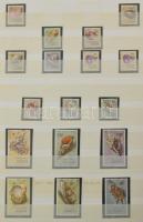 Kenya 1963-tól postatiszta és pecsételt párhuzamos gyűjtemény 24 lapos A4-es berakóban