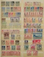 Spanyol, orosz, szovjet, svéd, norvég, dán, portugál, Luxemburg pecsételt bélyegekkel teli 16 lapos A4-es berakó, átnézetlen!
