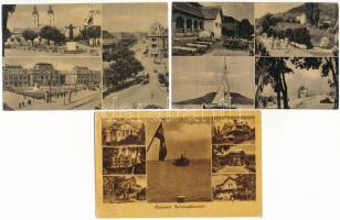 21 db MODERN magyar város képeslap (Képzőművészeti Alap) / 21 modern Hungarian town postcards