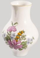 Zsolnay retro váza. Kézzel festett, jelzett, kis kopással m:19 cm