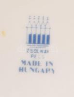 Zsolnay retro váza. Kézzel festett, jelzett, kis kopással m:19 cm