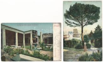 21 db RÉGI külföldi város képeslap / 21 pre-1945 foreign town-view postcards